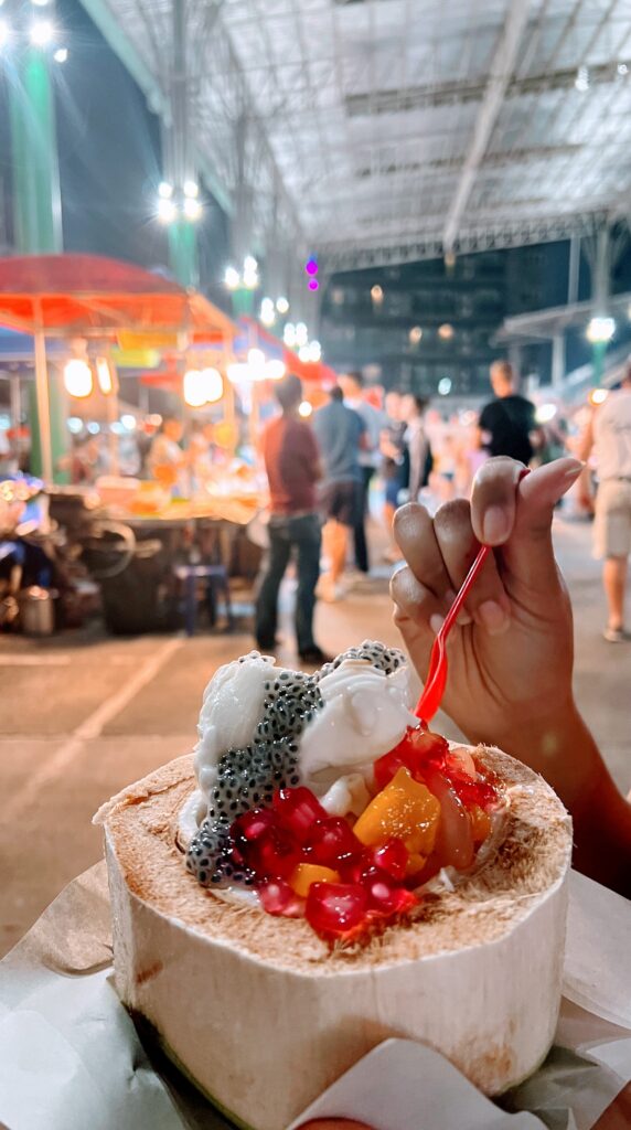 coconut ice cream in thailand